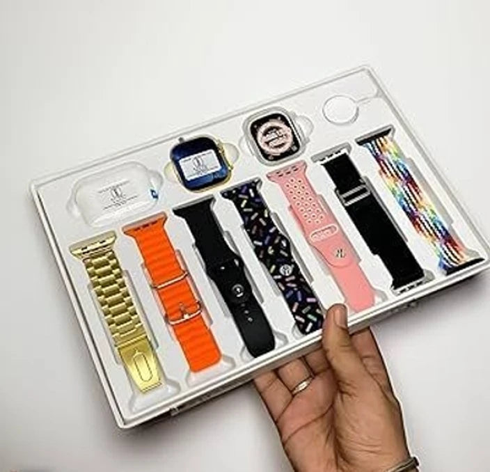 ULTRA 2 MK-B700 Smartwatch 11-in-1 Combo – Best Smartwatch for Men & Women, Fitness Tracking