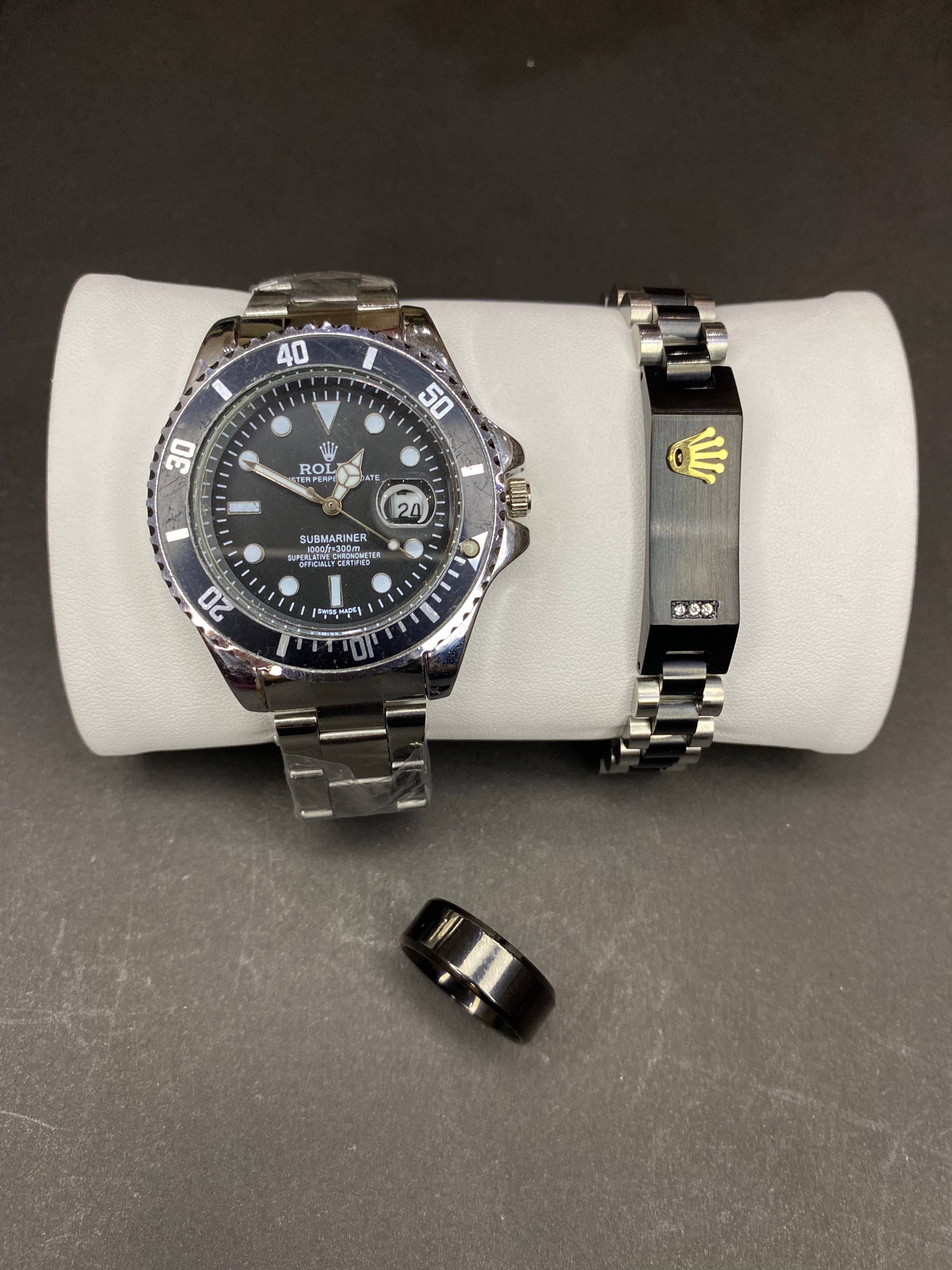 Rolex Kambo Pack Rolex Subhmariner with ROlex Braclet AND Ring
