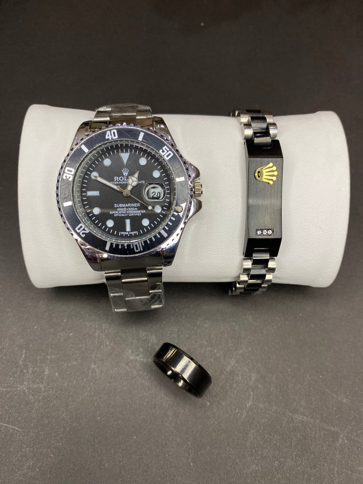 Rolex Kambo Pack Rolex Subhmariner with ROlex Braclet AND Ring